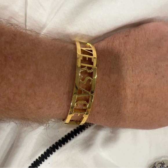 Versace Gold Bracelet - Picture 1 of 4